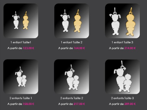 Accessoires : Lafami, joaillerie en ligne pour mamans, bébés et amoureux